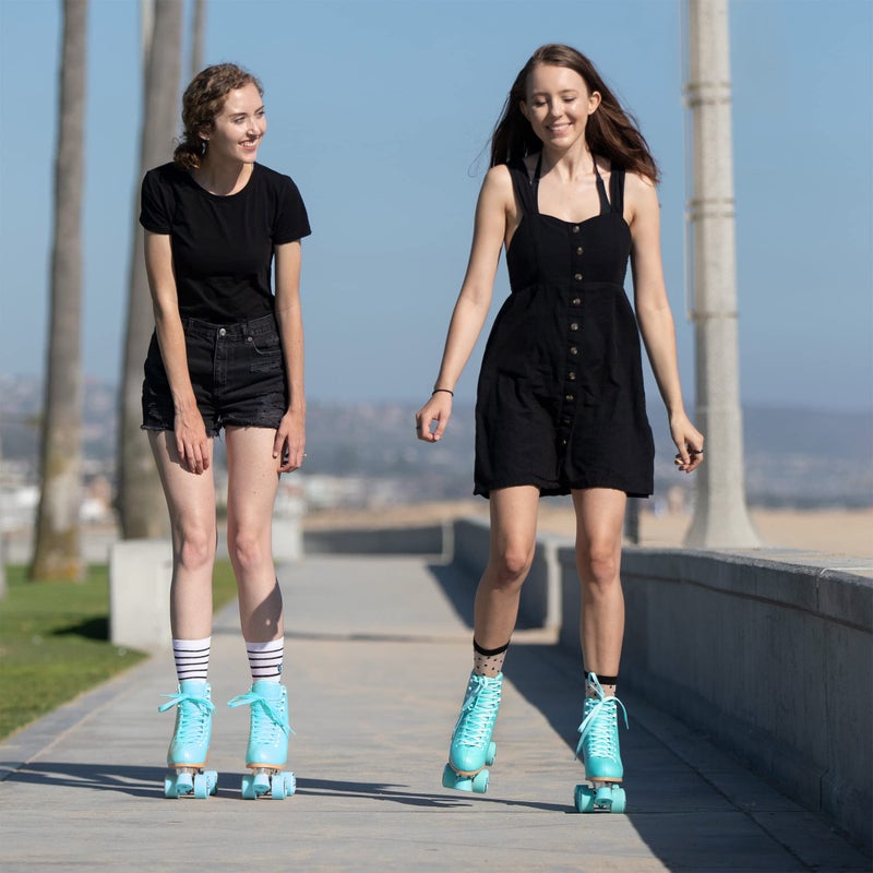 C SEVEN C7skates Cute Roller Skates for Girls and Adults (Aquamarine, Women's 7 / Youth 6 / Men's 6) - Image 5